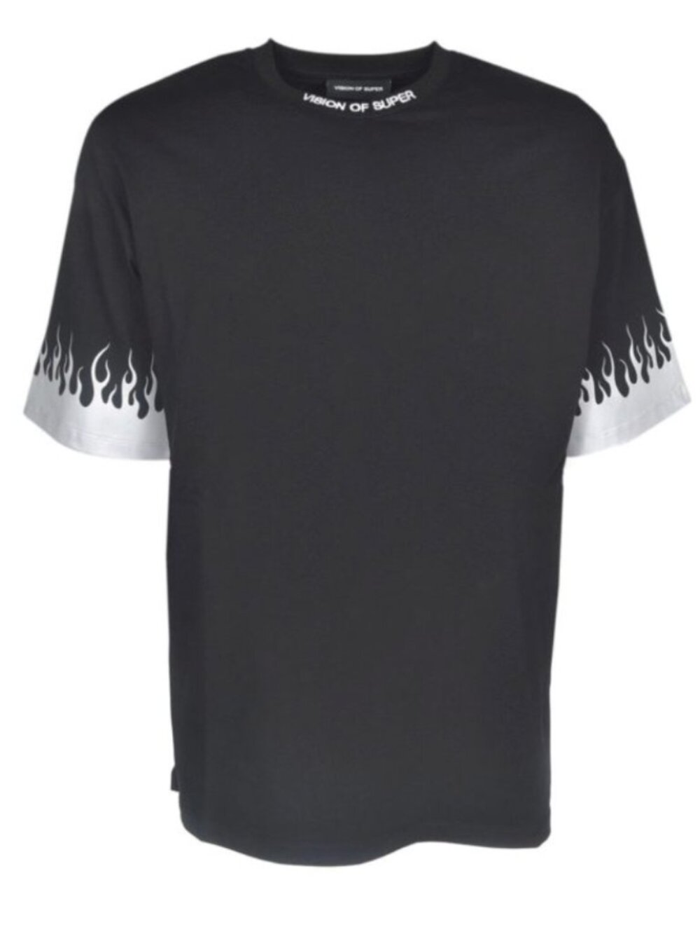 Vision Of Super Cotton Reflective Flames T-shirt Men's Medium